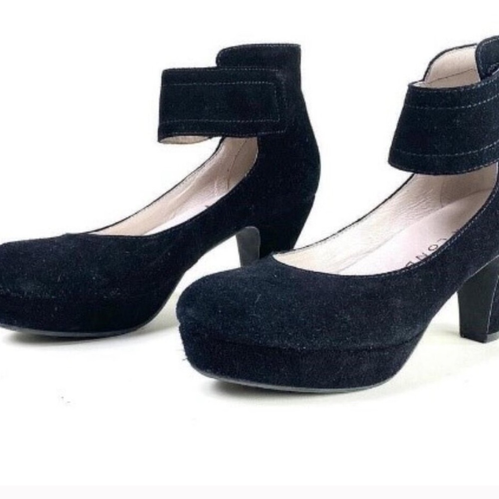 Sacha London Midnight Black Heels